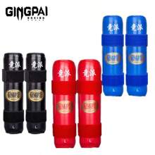 GINGPAI Thick Adult Kickboxing, Thai Boxing Leg Guards Protection Pads For Training - Multicolor - View 2