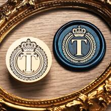 1 件复古字母蜡封印章 DIY 字母印章信头适用于剪贴簿婚礼邮票明信片信封爱好工艺装饰卡邀请函相册特惠（26 个字母）、返校、学校用品