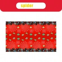 Mantel con tema de araña, suministros para fiesta al aire libre, decoración de fiesta de cumpleaños con dibujos animados, cubierta de mesa desechable con tema de héroe, decoración de fiesta, decoración del hogar, suministros para fiesta de 42.5x70.8 pulgadas