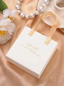 1/5pcs Portable Drawer Gift Box Necklace Earrings Ring Bracelet Box Gift Jewelry Packaging Box Earrings Women Storage Jewelry Soft Box Organizer Storage Box Travel