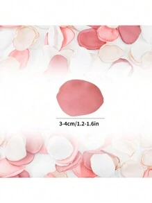 100/ 50 بتلة وردة حرير، سلة زهور العروس، ممر، منشور، طاولة ، مركزية ، حفلة, ورق مناديل, دش العروس , ديكور ليلة رومانسية, ديكور الزفاف, ديكور المنزل, ديكور الغرفة حفلات تذكارية هدايا العروس يوم الميلاد تخرج ديكورات حفلات ديكورات عصا العروس - متعدد الألوان - مشاهدة 4