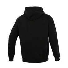 Puma Sudadera con logo pequeño ESS, sudadera holgada y cómoda para hombre, para deportes al aire libre y correr - Negro - Ver 2