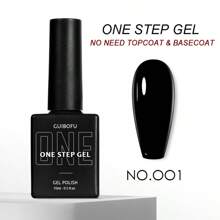 3-in-1 Gel in einem Schritt (ohne Top- und Basislack erforderlich) 27 Farben Serie 15ml Gel-Nagellack Set mit Herbstglanz Finish, halbpermanent, Glitzer, Pailletten Nagellack Set Kit, Softening UV-Lack für Maniküre, Nageldesign, einfarbig in einer Flasche