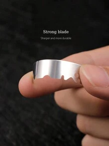 Caja de 100 unidades Cuchillas de acero inoxidable de un solo filo Accesorios de maquinilla de afeitar vintage Raspador especial Herramienta de afeitado manual para barberos - Multicolor - Ver 7
