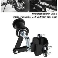 Motorcycle Chain Adjuster Tensioner Sprocket Parts Tools 4 Wheeler Motorized Bike Universal Guide With Guide Wheels Bike - Black - View 6