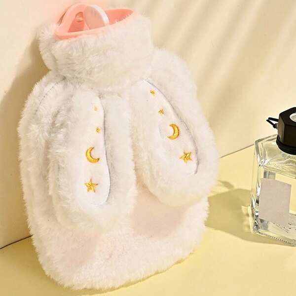 1buc decor pentru urechi de iepure pungă cu apă caldă pentru băiat Valentine Heart Femei Valentine