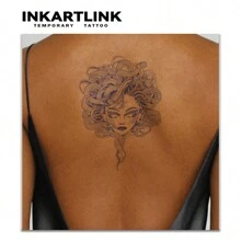 INKARTLINK INKARTLINK Rewolucyjna technologia tatuażu - półtrwały tatuaż, realistyczny tatuaż meduzy, tatuaż ruchomy, tymczasowy tatuaż, wodoodporny, autentyczny wygląd tatuażu, tatuaż niszowy, tatuaż soku owocowego, tatuaż roślinny