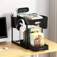 1 Giá để đồ kéo ra dưới bồn rửa có móc, Ngăn kéo trượt một tầng, Dễ lắp ráp và vệ sinh cho tủ bếp, Đồ dùng nhà bếp, Hộp lưu trữ, Đồ tổ chức, Trang trí phòng, Thích hợp cho nhà bếp, Nhà hàng, Tiệc tùng, Cắm trại, Tụ họp, Quà tặng cho bạn bè, Quà tặng gia đình - Nhiều màu - Xem 7