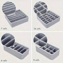 Caja de almacenamiento de tela para sujetador con 6/7/8/24 rejillas, organizador de ropa interior y calcetines para dormitorio, organizador, hogar, camiseta blanca para mujer, pantalones negros para mujer, ropa de invierno para damas, vestido, ropa de invierno para damas, vestidos elegantes para mujer, camisa blanca para damas, manga larga, mono blanco para mujer, vestidos de primavera para mujer, atuendos de primavera para mujer, primavera, ropa de primavera, minimalista, blusas de verano