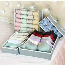 Caja de almacenamiento de tela para sujetador con 6/7/8/24 rejillas, organizador de ropa interior y calcetines para dormitorio, organizador, hogar, camiseta blanca para mujer, pantalones negros para mujer, ropa de invierno para damas, vestido, ropa de invierno para damas, vestidos elegantes para mujer, camisa blanca para damas, manga larga, mono blanco para mujer, vestidos de primavera para mujer, atuendos de primavera para mujer, primavera, ropa de primavera, minimalista, blusas de verano