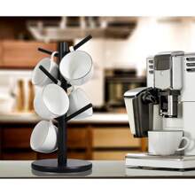 Mug Holder Tree, Coffee Cup Holder With 6 Hooks