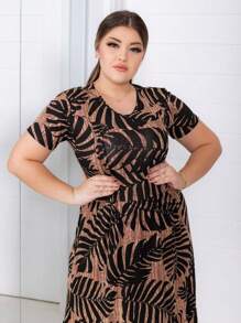 Women Dresses - Brown - View 2