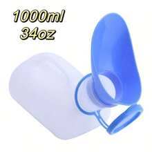 Travel Potty With Lid - A Convenient Hygiene Solution For Emergencies And Road Trips - White - View 4