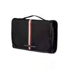 Tommy Hilfiger Men's Hanging Travel Kit And Toiletry Organizer - Black - View 5