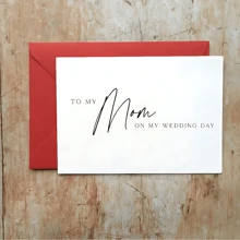 4 件套婚礼卡片，给我的伴娘丈夫妈妈爸爸的婚礼卡片，给我的伴娘的卡片，给我的丈夫的婚礼卡片，给我爸爸的卡片，给我父亲的卡片，给我妈妈的卡片，给我母亲的卡片，给我的婚礼派对卡片，婚礼卡片，圣诞节情人节，返校，学校用品 - 彩色 - 查看 5