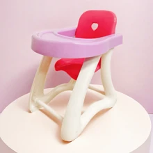 1 个 23 厘米高娃娃屋椅子娃娃，适合 20-30 厘米娃娃