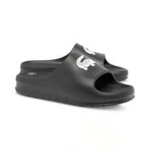 Lacoste Men's Serve Slide 2.0 Sandals - 木炭 - 查看 2