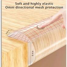 Tiras de protección de borde de silicona - Protectores de esquina de plástico con adhesivo previo, libres de plomo - Protectores de parachoques transparentes antichoque para muebles, gabinetes, mesas, cajones - Para el hogar y la oficina - Protege los muebles contra daños - Regalo ideal para estrenar casa