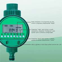 Automatic Irrigation Controller Garden Watering Timer LCD Display Sprinkler - 綠色 - 查看 7