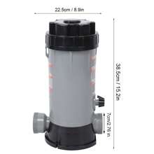 Equipment,CL-200 Automatic Chemical Feeder Chlorine Dispenser Chlorinator Swimming Pool Disinfection - Multicolor - View 5
