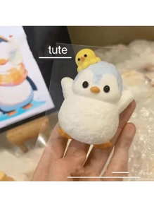 1pc Cute Penguin Squeeze Toy, Stress Relief Squishies Slow Rising Squeeze Toy Blind Bag Blind Box Decompression Toy