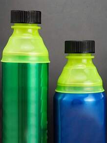 6pcs/Set Reusable Drink Can Toppers, Beverage Covers Spill Proof Lids - Multicolor - View 6