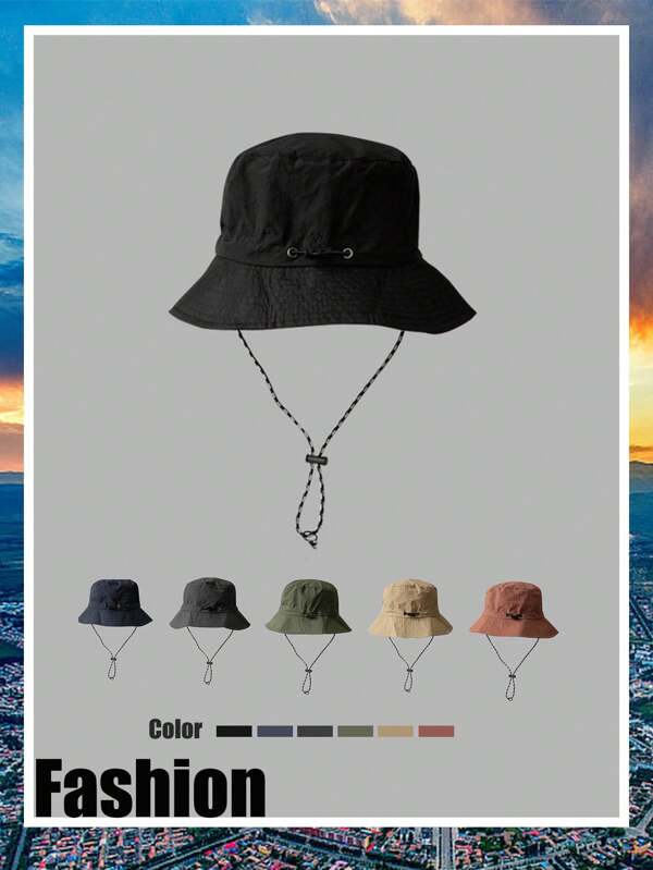 1pc Women's Lightweight Quick-Dry Outdoor Sun Visor Hat, Water-Resistant Foldable Sun Protection Cap, Suitable For Spring/Summer