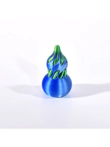 1pc/Spiral Decompression Gourd Fidget Toy Printed Desk Decor, 3D Print Adult Toy Gift - Multicolor - View 7