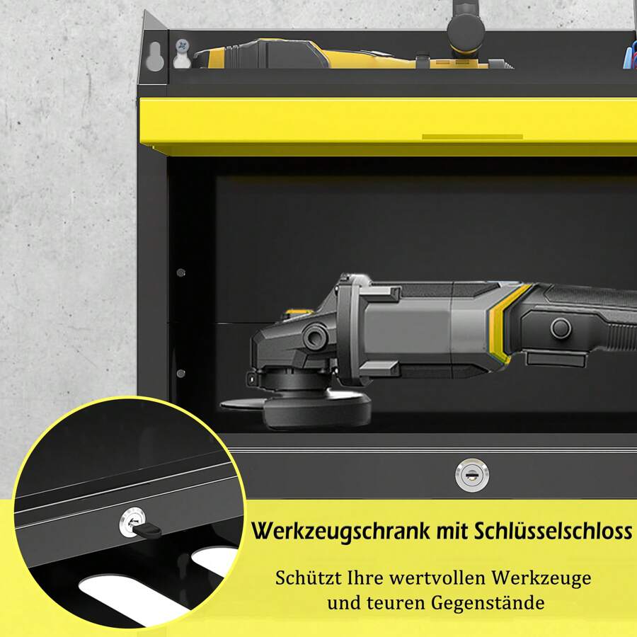 Wall Control Bohrerhalter Aus Stahl - Organizer Für Akku-Bohrer & Elektrowerkzeuge