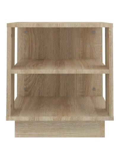 VidaXL Coffee Tafel 40x40x43 Cm Processed Wood Sonoma Oak view 6