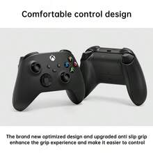 Microsoft 遊戲手把Series 無線控制器 舒適掌握設計 暢玩各類遊戲 扳機震動馬達 國行XBOX手把 黑色 - 磨砂黑 - 查看 4