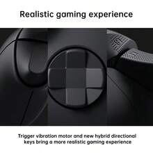 Microsoft 遊戲手把Series 無線控制器 舒適掌握設計 暢玩各類遊戲 扳機震動馬達 國行XBOX手把 黑色 - 磨砂黑 - 查看 5