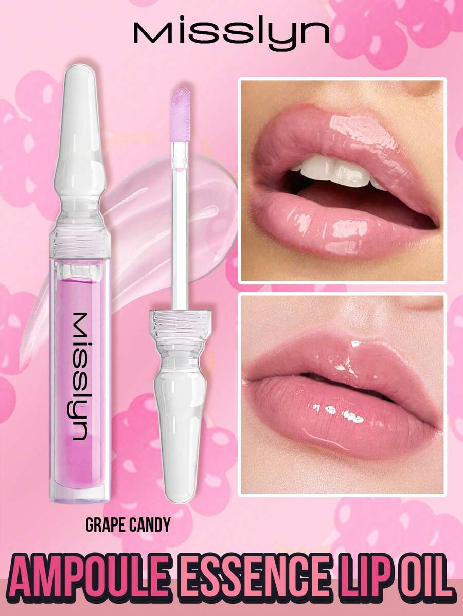MISSLYN-安瓿精华唇油、唇彩唇油、唇部护理唇油、唇部套装唇油、透明唇油、唇彩唇油、保湿唇油、精华唇油、果冻唇油、唇彩、保湿唇油、高亮唇彩、唇部护理、透明果酱唇油、果酱唇油护理、纯素、无动物实验