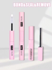 10ml Adesivo e Selante de Cílios, 5ml Removedor, Pinça, Para Cílios Postiços Tipo Wispy Duradouros À Prova D'água Uso O Dia Todo, Adesivo e Selante de Cílios 2 em 1 Para Extensão de Cílios DIY