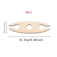 1pc Wooden Creative Wine Rack, Personalized Wooden Crafts, Wooden Wine Rack, Restaurant Bar KTV Fashion Wine Rack, Bar Supplies, Wedding Gifts For Guests, Party Gifts, Valentine's Day Gift, Party, Birthday Recoration, For Outdoor, Camping