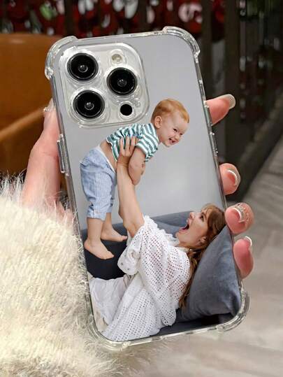 1pc Customizable Anti-Fall, Anti-Shock, High-Definition Photo DIY Design Silicone Lens Protection Phone Case, Compatible With Iphone 16 Pro Max/16 Pro/15 Pro Max/14 Pro Max/13 Pro Max, Infinix, Smart 5/7, Redmi, OPPO A95/A18/A58/A74/A76/A95, F19, Moto G84/G54/G52, Galaxy A24/S24U/S23U/S22U/A14/A15/A54/A55, Redmi, OPPO, Vivo Y17s/Y20/Y27/Y35/Y36 Stylish Friends, Grandparents, Couple, Pet Lovers For Anniversaries, For Birthdays, For Graduation, For Weddings, For Prom, For Mother's Day, For Father's Day,Stylish,Colorful,Vintage,Cute,Contracted,Funny,Custom,Personalized,Unique,Customized,Ideal Gifts For Him,Ideal Gifts For Her,Boyfriend,Girlfriend,Family,Friends,Grandparents,Couple,For Anniversaries,For Birthdays