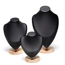 New High Quality Model Bust Show Exhibitor Velvet Jewelry Display Necklace Pendants Mannequin Jewelry Stand Organizer Colors