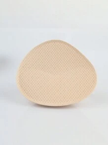 ANGDIE 1pc Cotton Spiral Shaped Fake Breast, Lightweight Prosthetic Breast For Post-Surgery Use, Latex Foam Padded Bra Insert - Beige - View 7