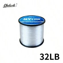Chelesh 546 码/500 米高强度单丝钓鱼线，有多种颜色和磅数可供选择，适用于淡水、咸水、海钓，非常适合长距离和编织，也适用于悬挂饰品和工艺品、圣诞装饰品