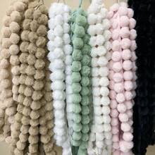 5码仿兔毛绒球丝带，3厘米，DIY服装缝纫蓬松饰边面料，DIY外套帽衫服装缝纫戏服工艺品 - 公噸 - 查看 3