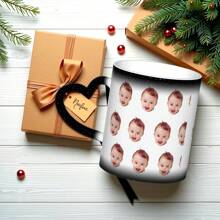 A Color-Changing Mug With A Customized Pattern, A Customized Birthday Gift, A Gift For Friendship Day, A Gift For Thanksgiving, A Gift For Easter, A Gift For Halloween. It Is Suitable For Occasions Such As Birthdays, Friendship Day