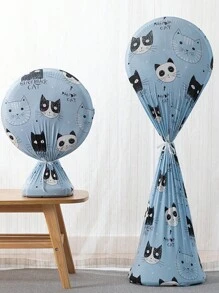 1PC willekeurige kleur ventilator stofkap staande ventilatorkap zware stof wasbare ventilatorkap stofdichte beschermhoes voor voetstuk staande ventilator vloerventilator kleur hert
