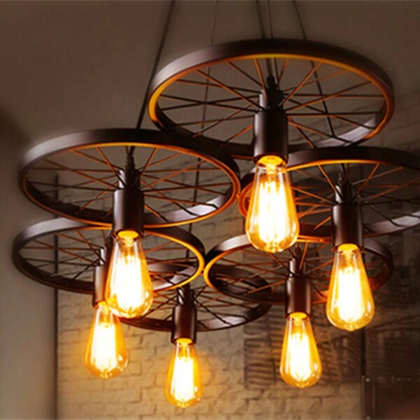 Lâmpada LED retrô de 6 peças E27 ST64
