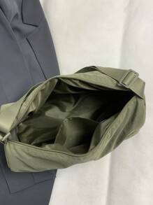 duke bear 大容量单肩包斜挎包女士枕头包，纯色