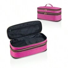 Hair Dryer Travel Carrying Case Dual-Layer, Slim Expandable Handheld Travel Storage Bag, Curling Iron Storage Bag For Dryer/Hair Tool Organizer/Style Organizer(Blue) Bag,Room Decor, Bags,Makeup Bag,Vanity,Travel,Make Up Bag,Travel Essentials,Organizer,Storage,Travel Essential,Makeup Organizer,Makeup Bags,Make Up Organizer,Organiser,Toiletry Bag,Desk Organiser,Cosmetic Bag,Makeup Pouch,Make Up Organize,Vanity Accessories,Make Up Pouch,Make Up Bags