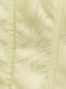 1 szt. Gorset damski z koronką i fiszbinami, haftowany wzór kwiatów ryżu, siateczka w kształcie plastra miodu i koronka, sportowy top modelujący