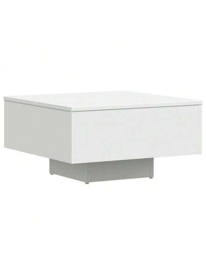 VidaXL Coffee Tafel 60x60x31.5 Cm Processed Wood Wit view 7