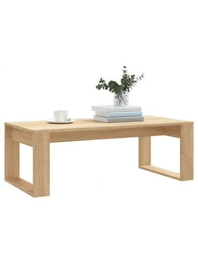 VidaXL Coffee Tafel 102x50x35 Cm Processed Wood Sonoma Oak view 3