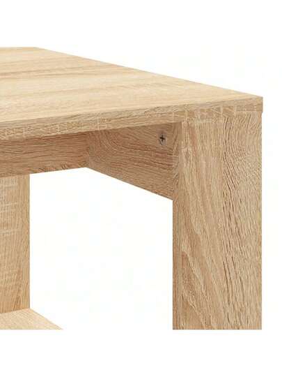 VidaXL Coffee Tafel 102x50x35 Cm Processed Wood Sonoma Oak view 7