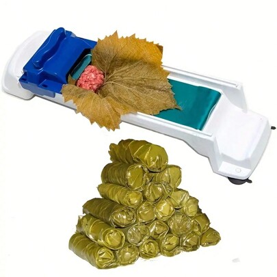 1pc Durable Sushi Roller, Stuffed Grape Leaf Vegetable Meat Roller Wrapping Cabbage Meat Rolling Tool, Meat Rolling Machine, Kitchen Gadget